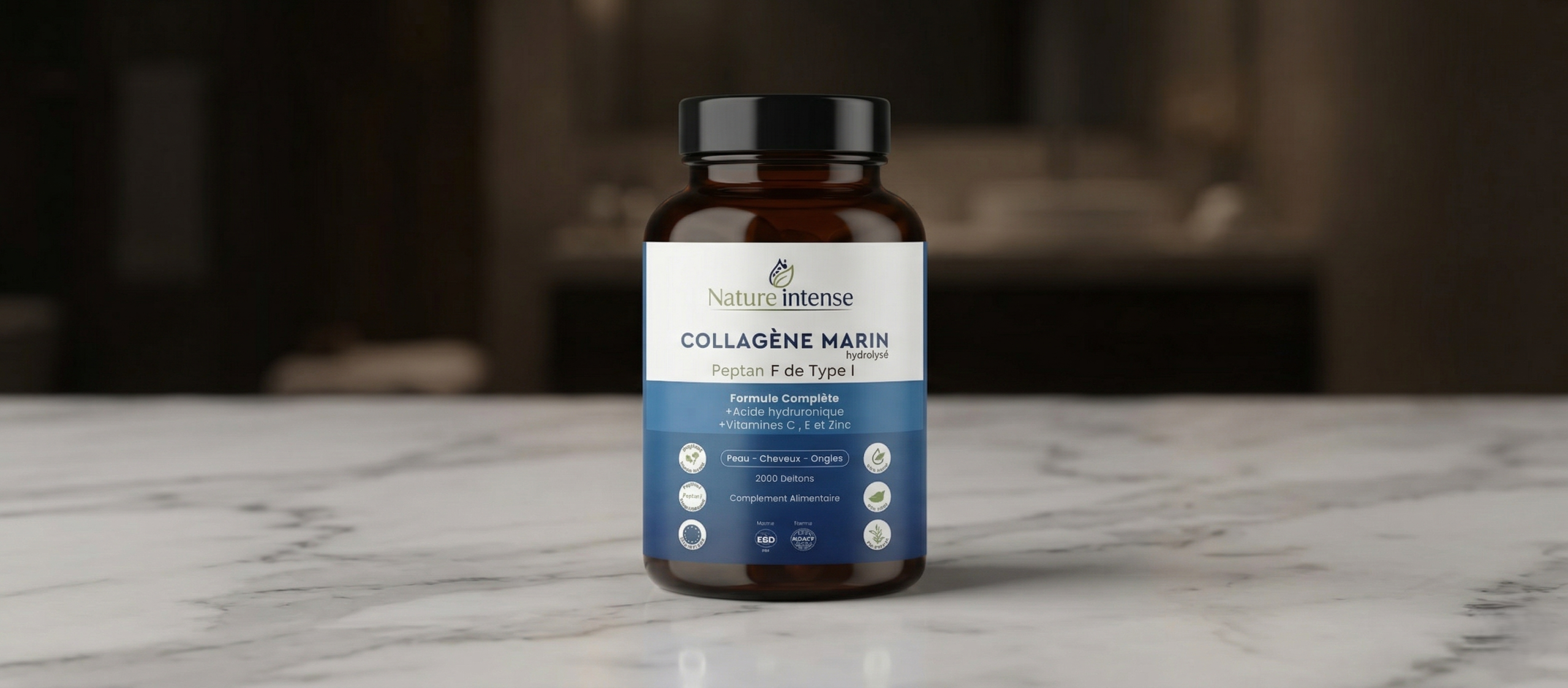 Collagène marin PEPTAN 120 gélules